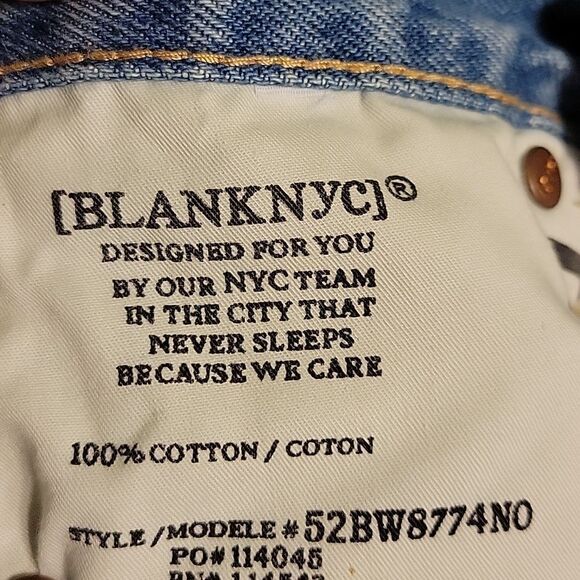 BLANKNYC Jean Shorts sz 24 NWT - Picture 6 of 6
